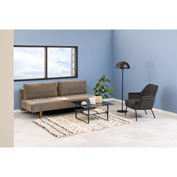 Sofa rozkładana Blain beżowa - ACTONA